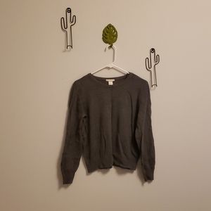 Thin Grey Sweater
